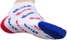 Socks Black-blue-red