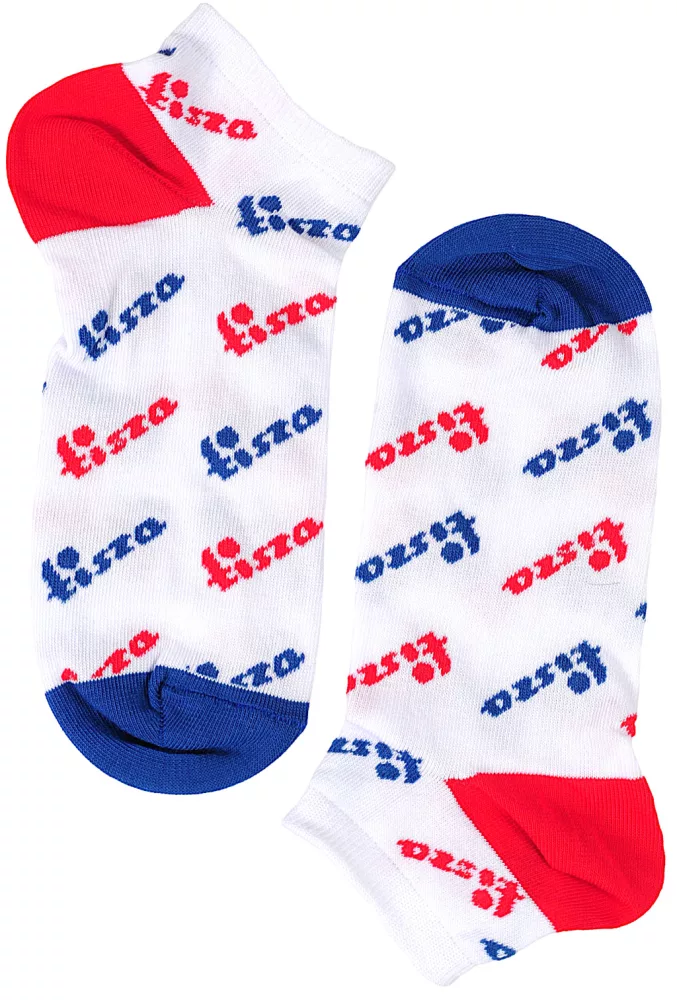 Socks Black-blue-red