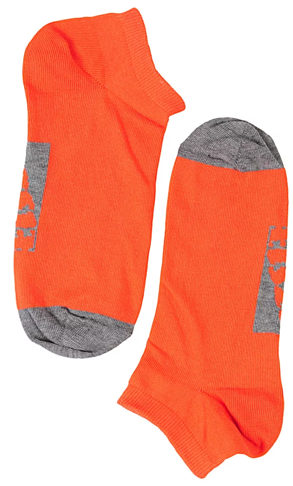 Socks Orange-grey
