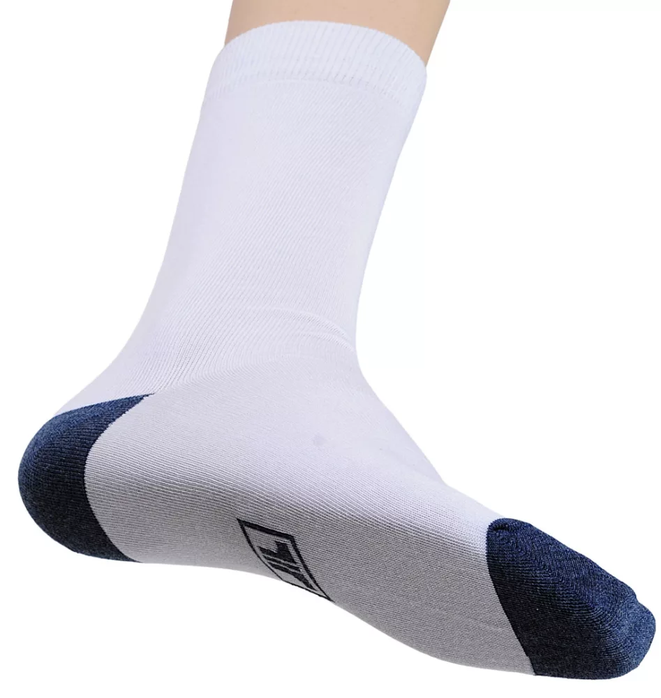 Socks White-Steel