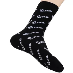 Socks Black-white t-logo