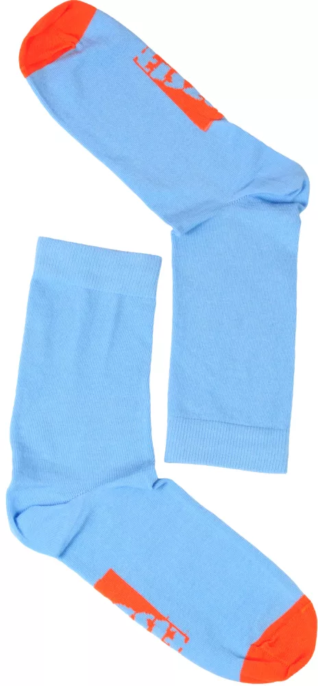 Socks Blue-orange