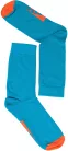 Socks Petrol-orange