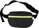 Waist bag Grey-lime written