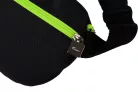 Waist bag Grey-lime written