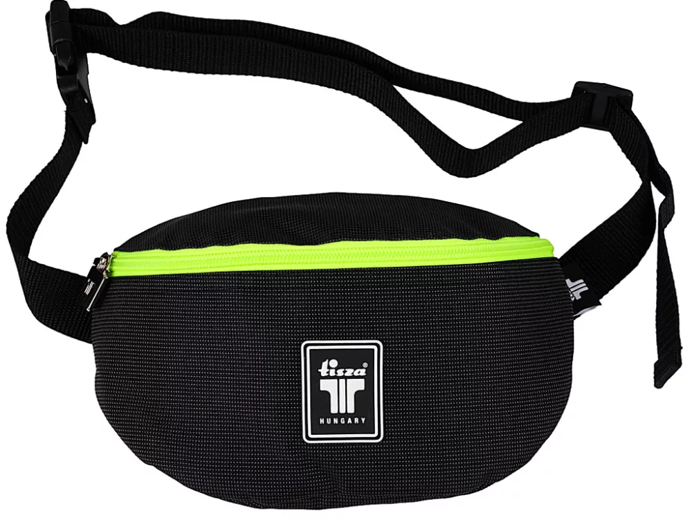 Waist bag Grey-lime 