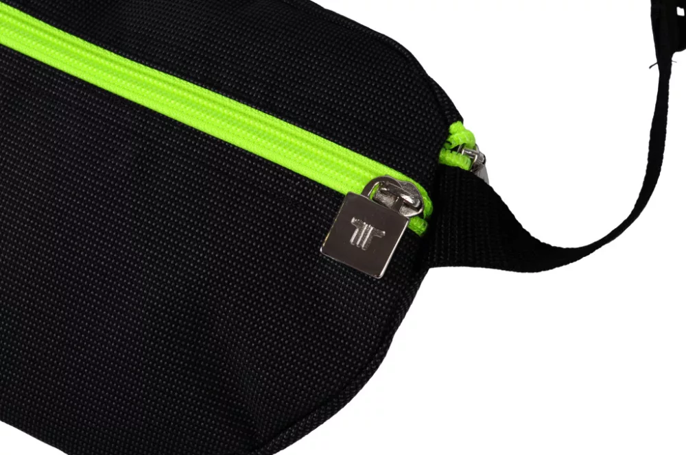 Waist bag Grey-lime 