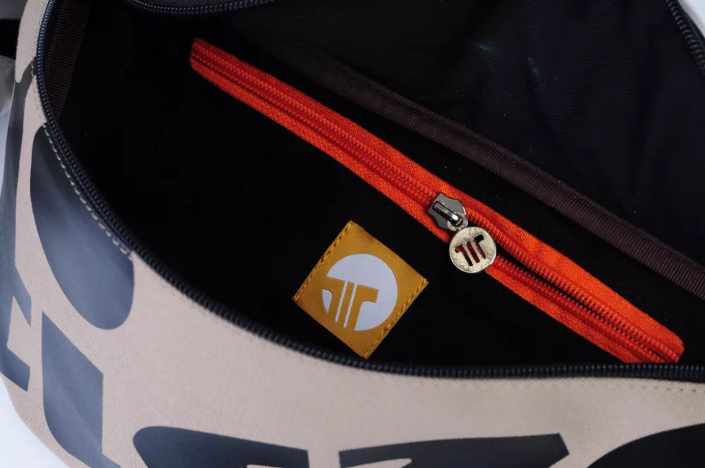 Waist bag big - Latte