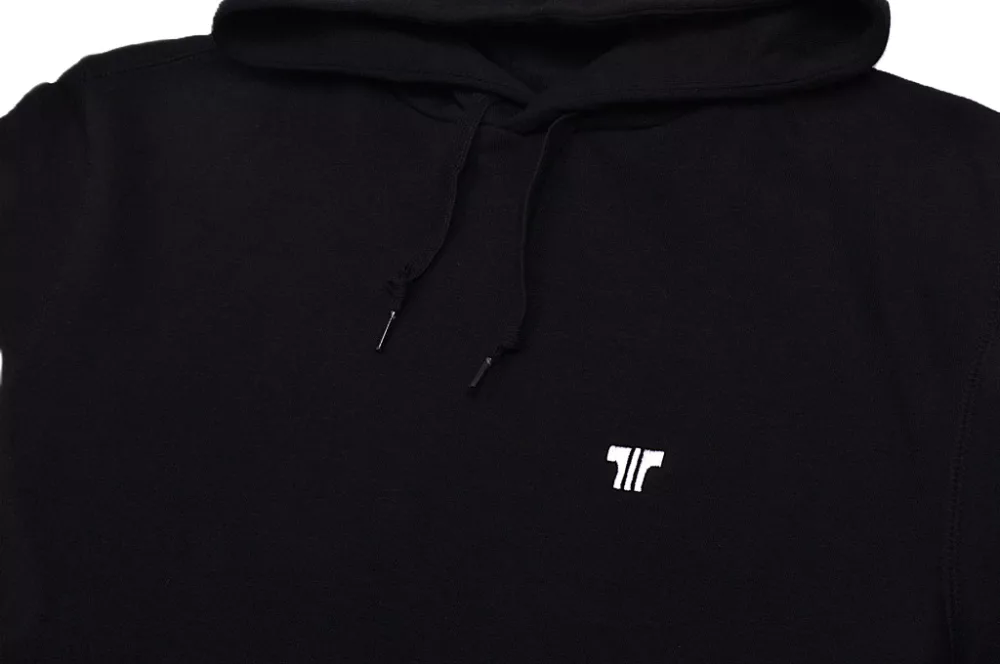 Pullovers Black embroidered