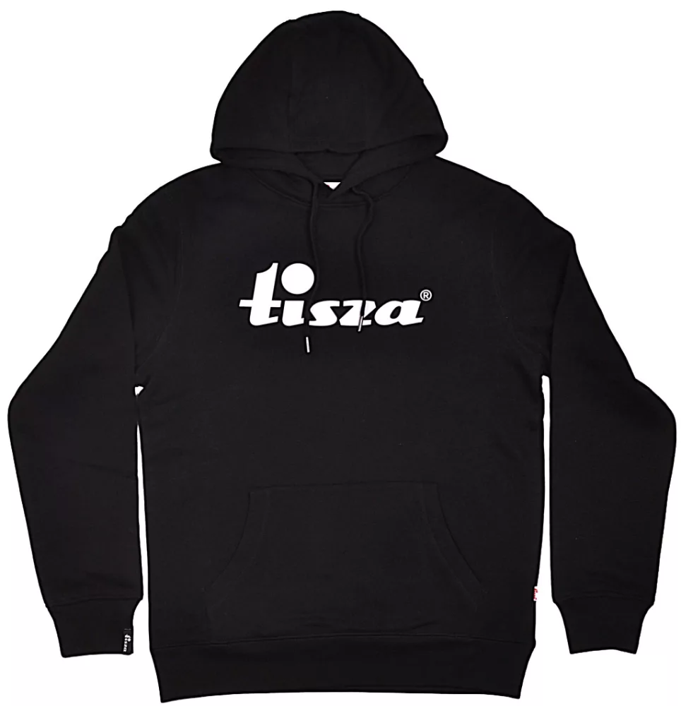 Pullovers Black printed hoodie