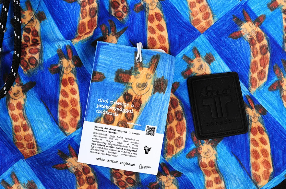 Swim short Autistic Art - Giraffe
