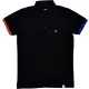 Tennis shirts Black-red-blue - S