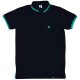 Tennis shirts Dark blue-mint