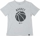 T-shirts Basket-grey-black