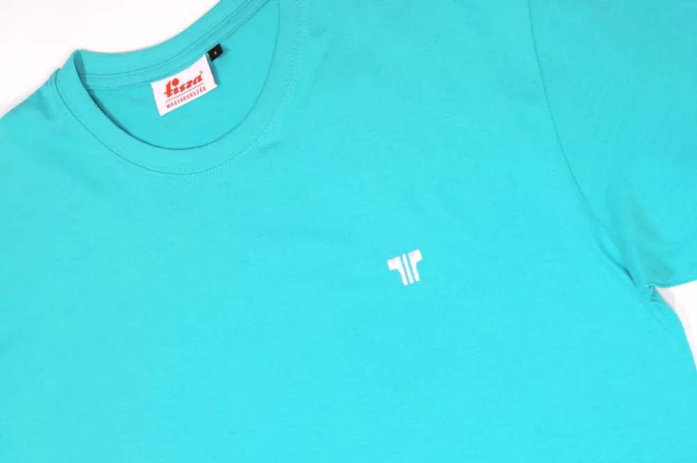 T-shirt Caribbean blue