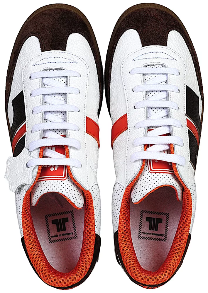 Compakt White-brown-orange
