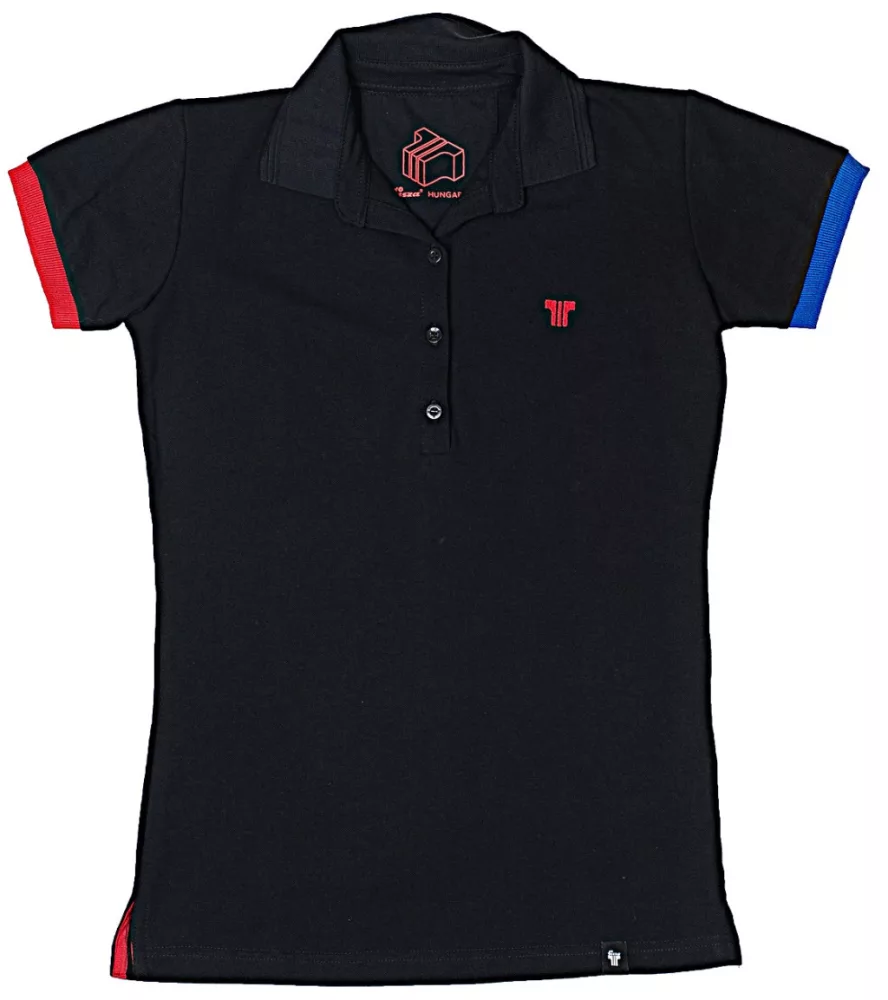Tennis shirts Women tennis shirt black-red-blue