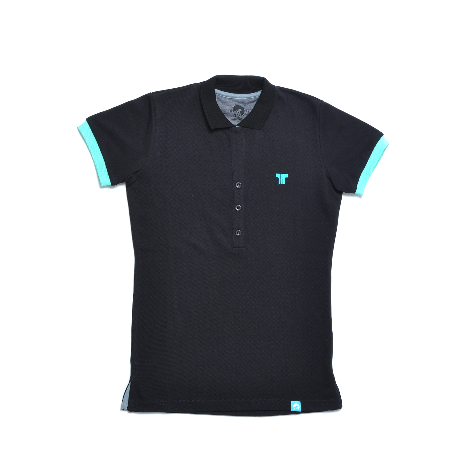 Tisza shoes - Tennis shirt - Black-mint