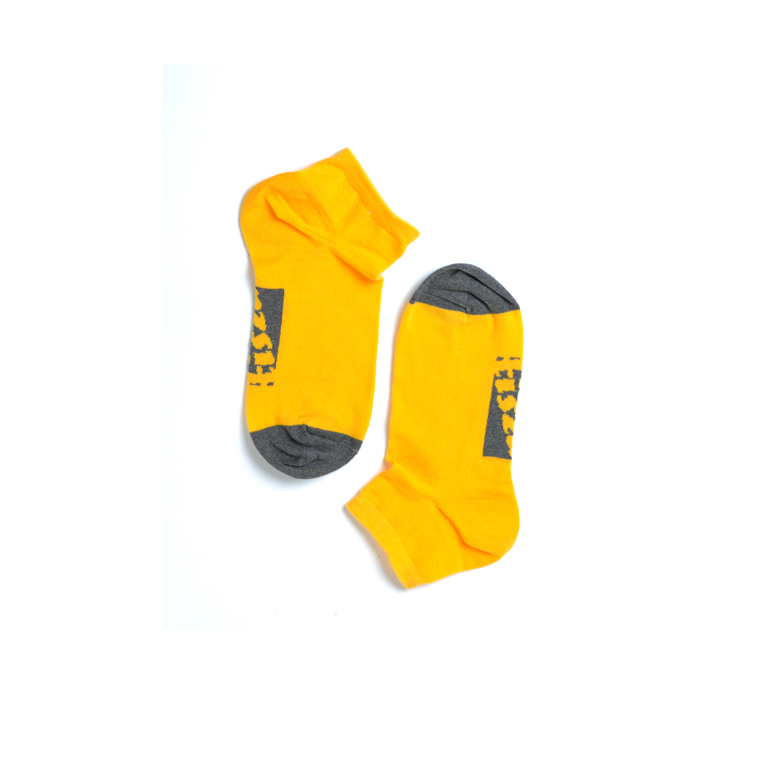 Tisza cipő - Socks - Yellow-grey