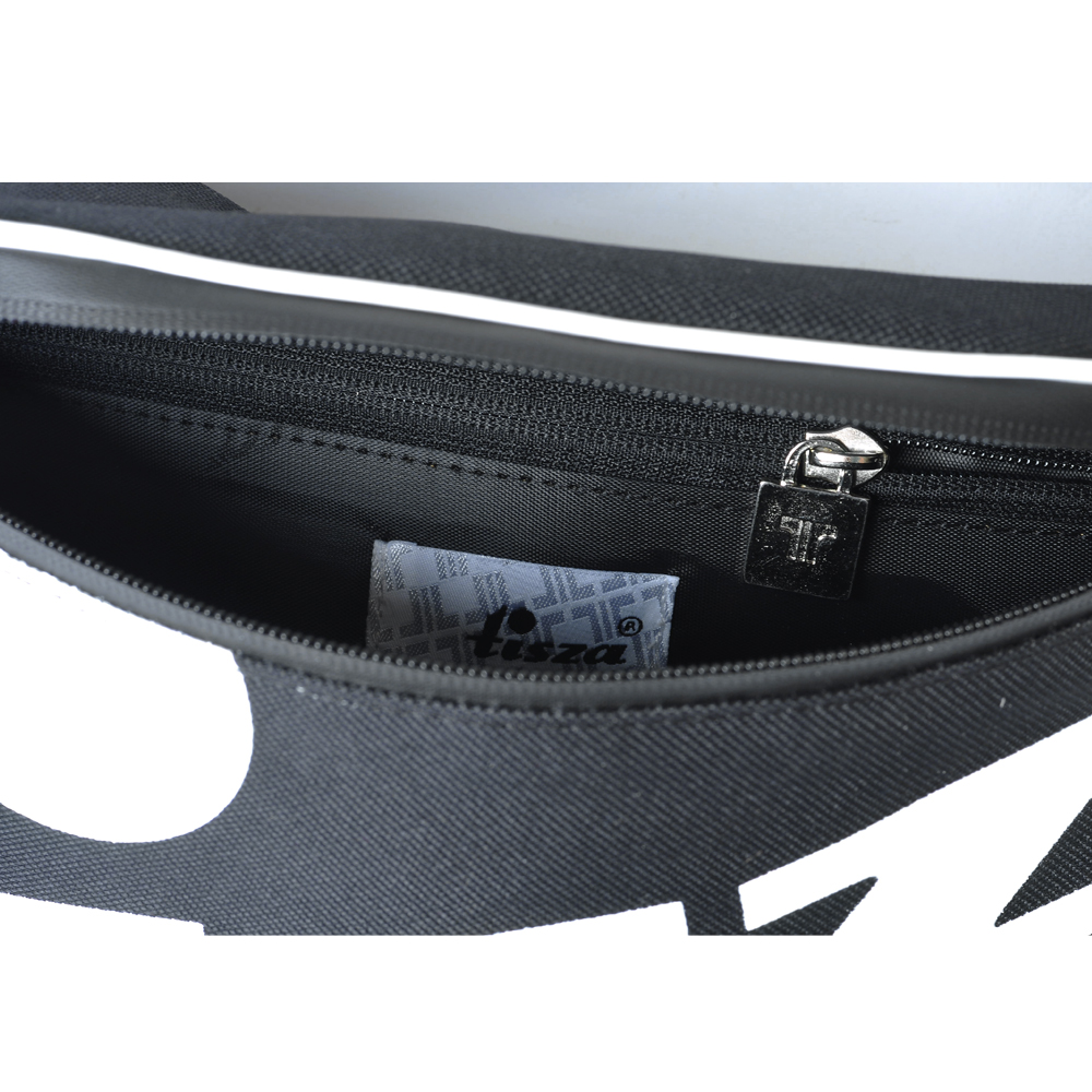 Tisza shoes - Large crossbody belt bag - Black