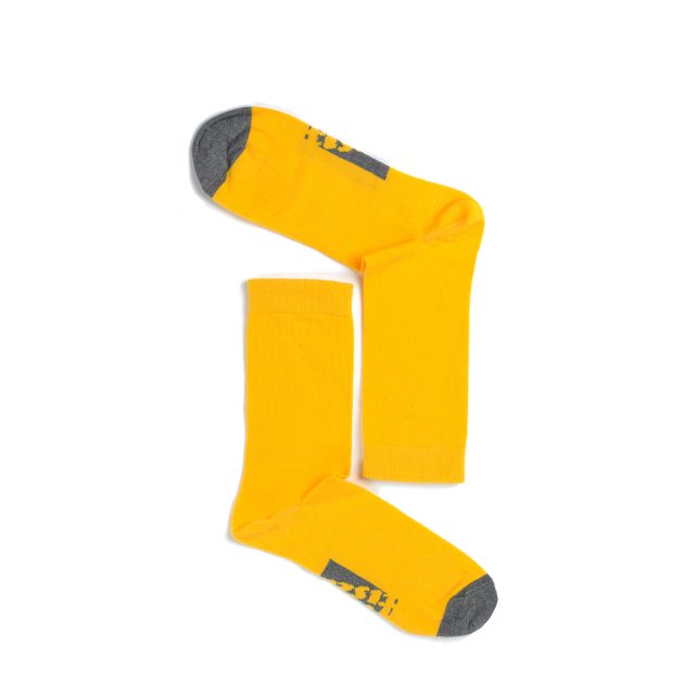Tisza shoes - Socks - Sport Yellow-grey