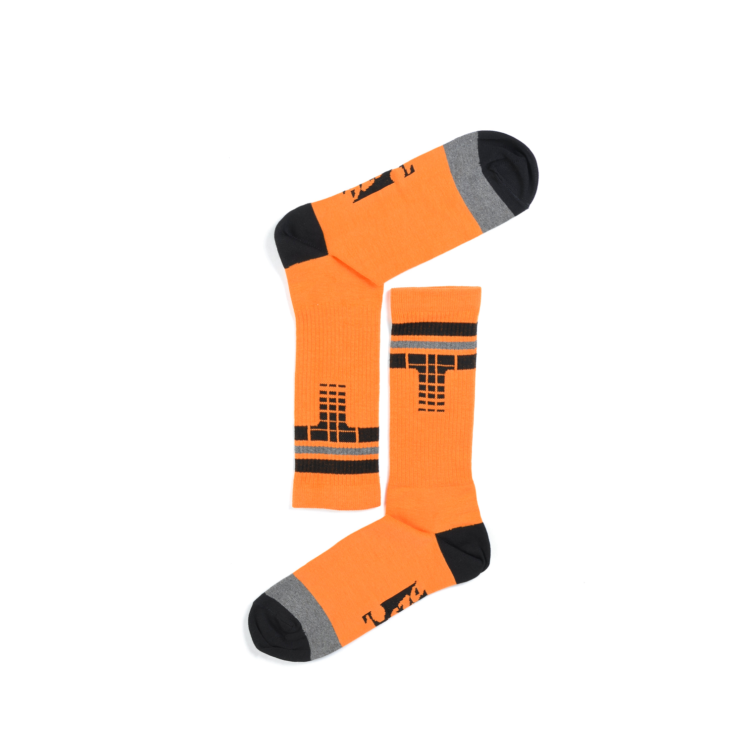 Tisza shoes - Socks - Derby orange