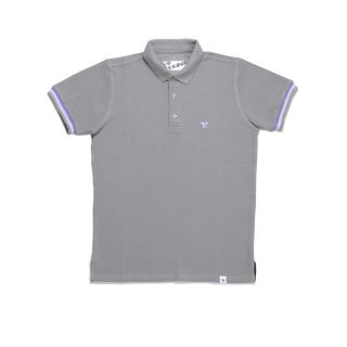 Tisza shoes - Tennis shirt - Grey-purple