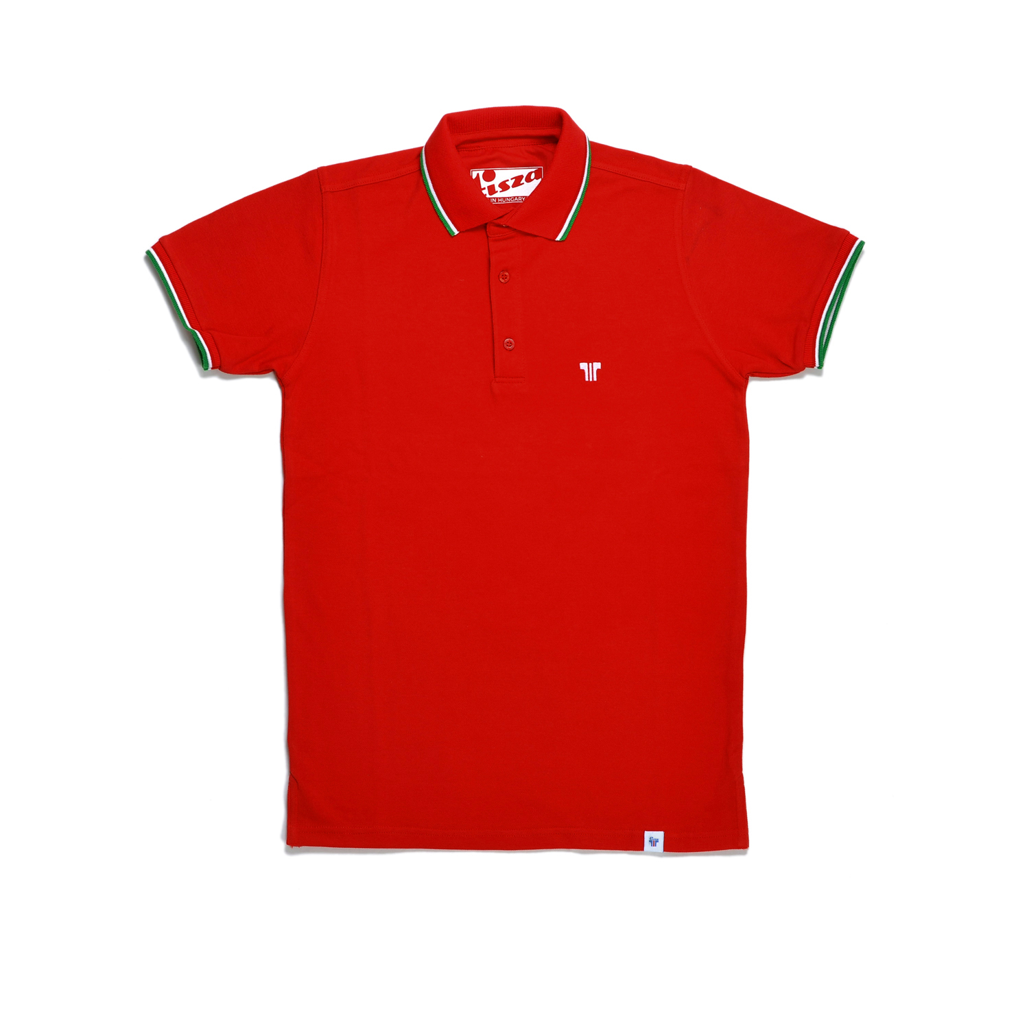 Tisza shoes - Tennis Shirt - Red olympiad