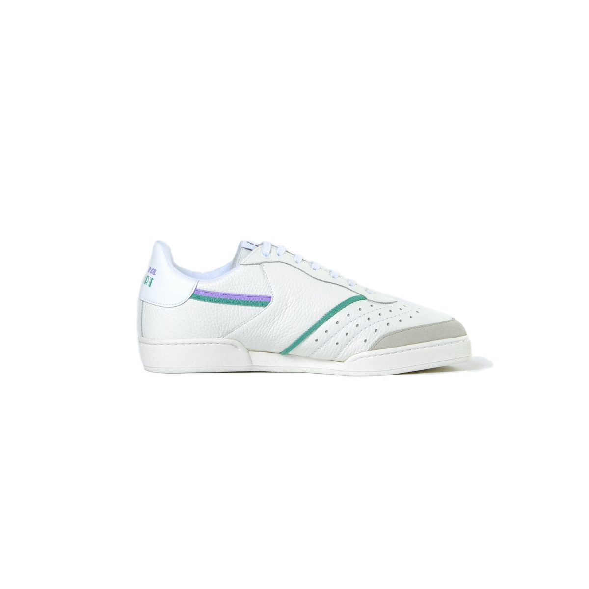 Tisza shoes - Sport - White-purple-green