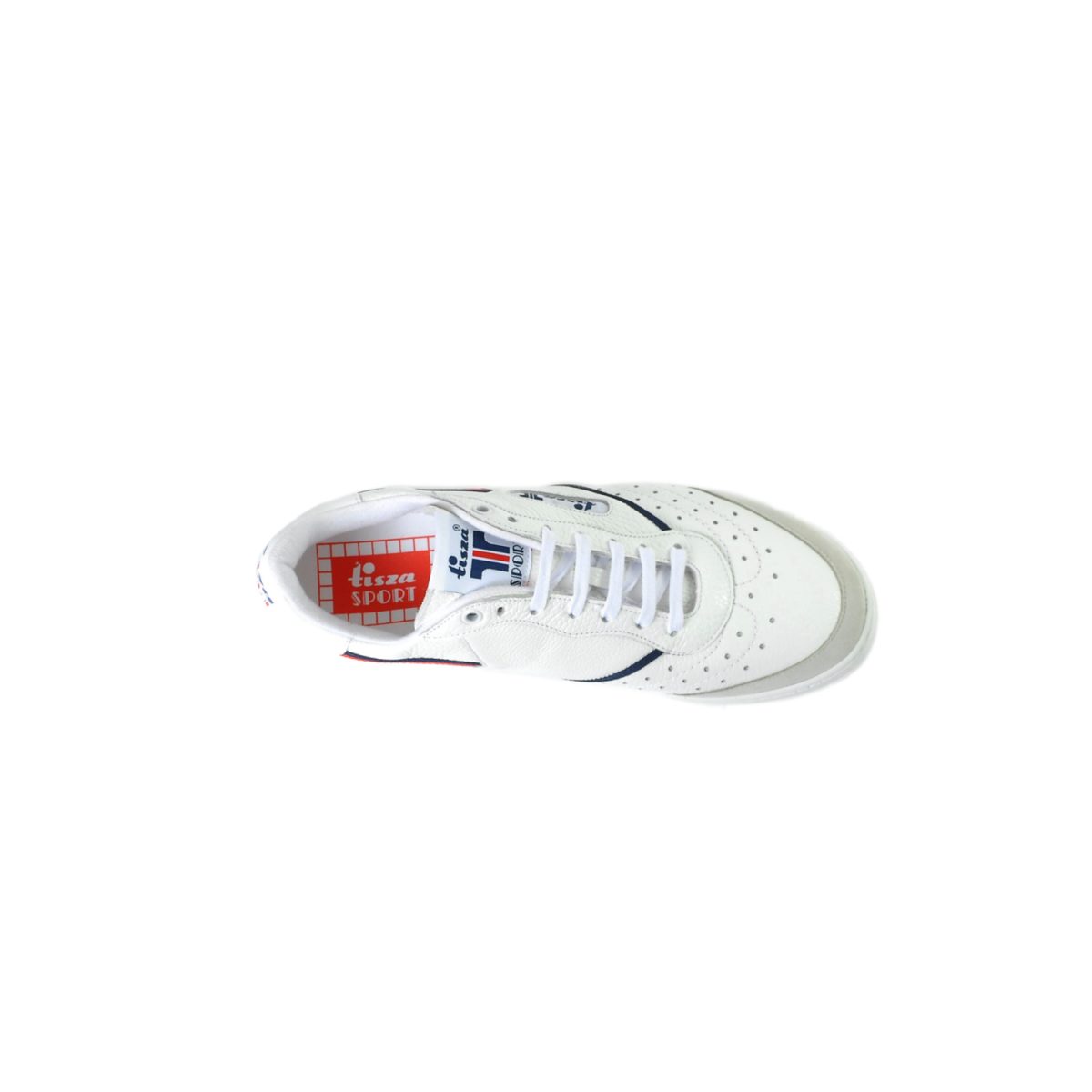 Tisza shoes - Sport - White-red-blue