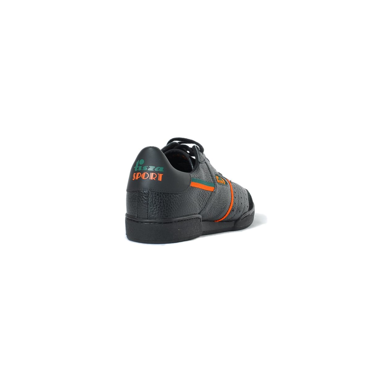 Tisza shoes - Sport - Black-green-orange