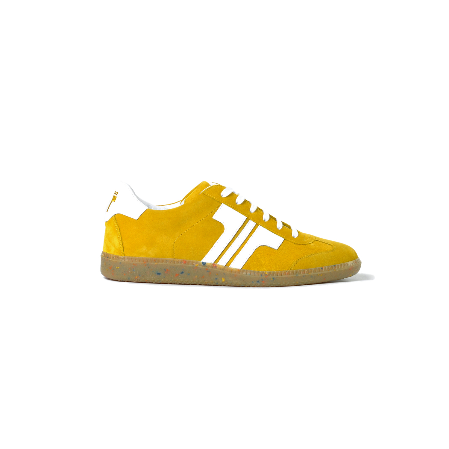 Tisza shoes - Comfort - Mustard-white