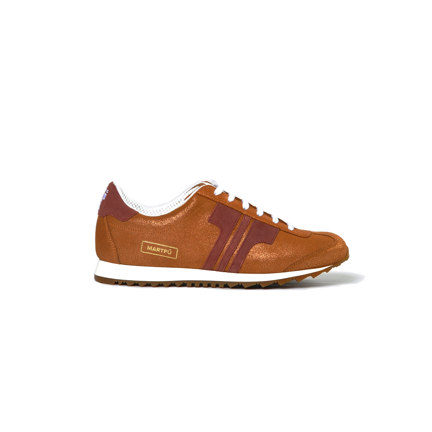Tisza shoes - Martfű - Rosegold-maroon