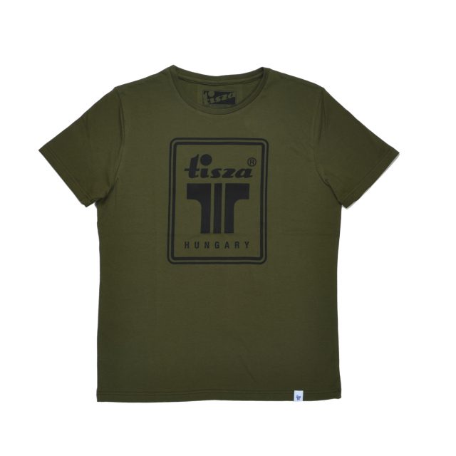 Tisza shoes - T-shirt - Khaki T-logo