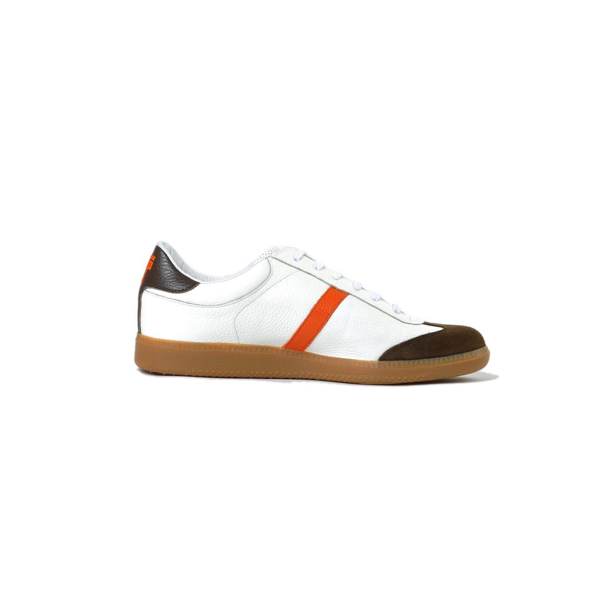 Tisza shoes - Compakt - White-brown-orange