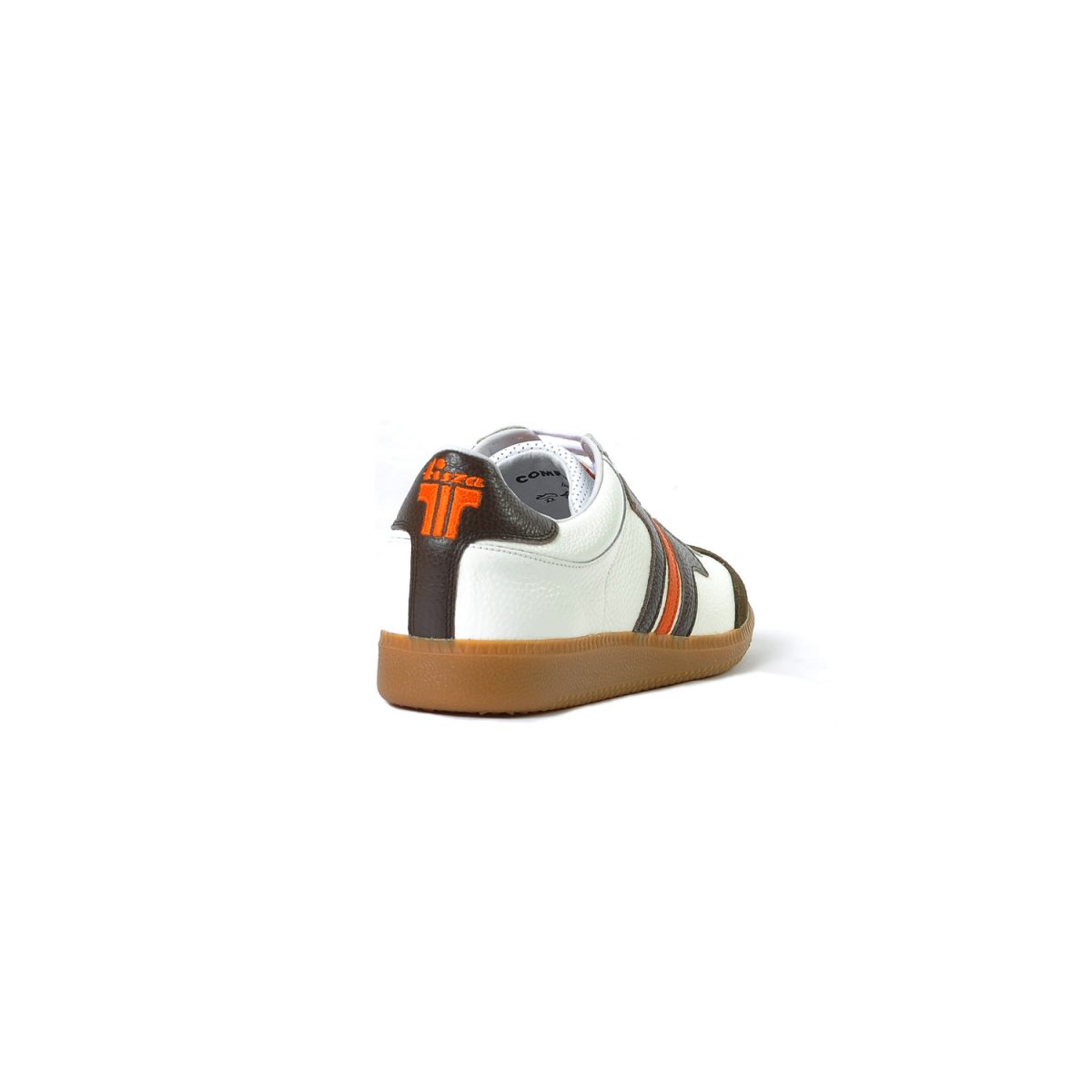Tisza shoes - Compakt - White-brown-orange