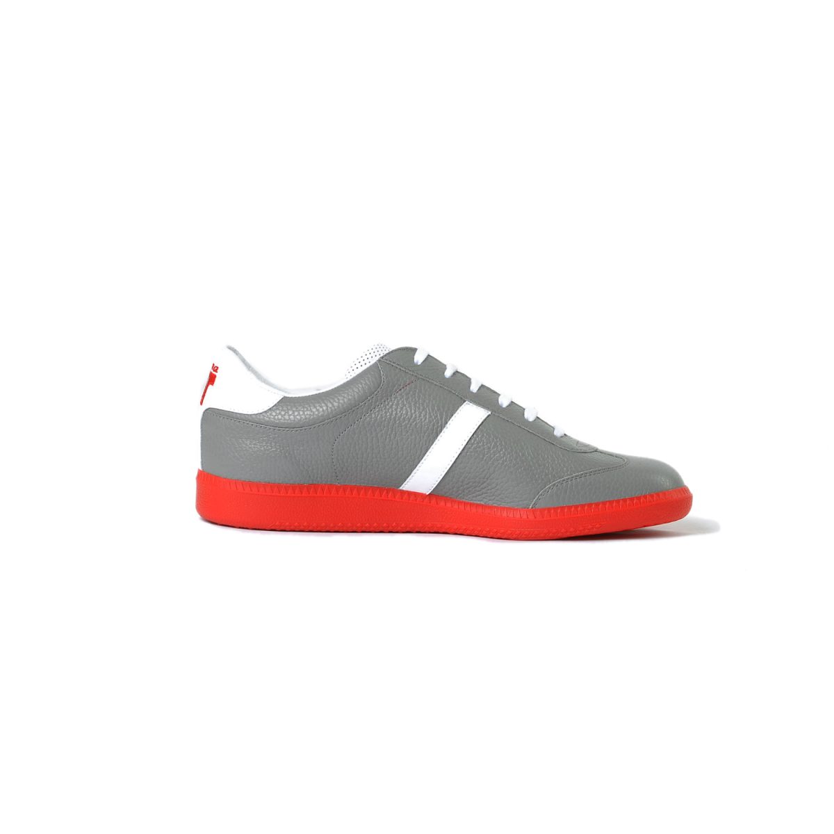 Tisza shoes - Compakt - Grey-white-red
