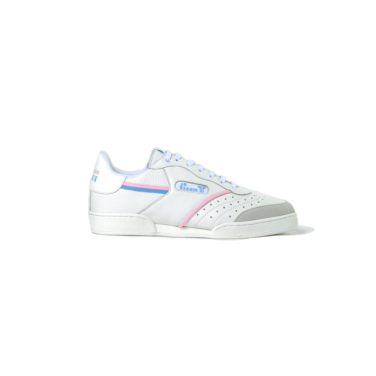 Tisza shoes - Sport - White-blue-pink