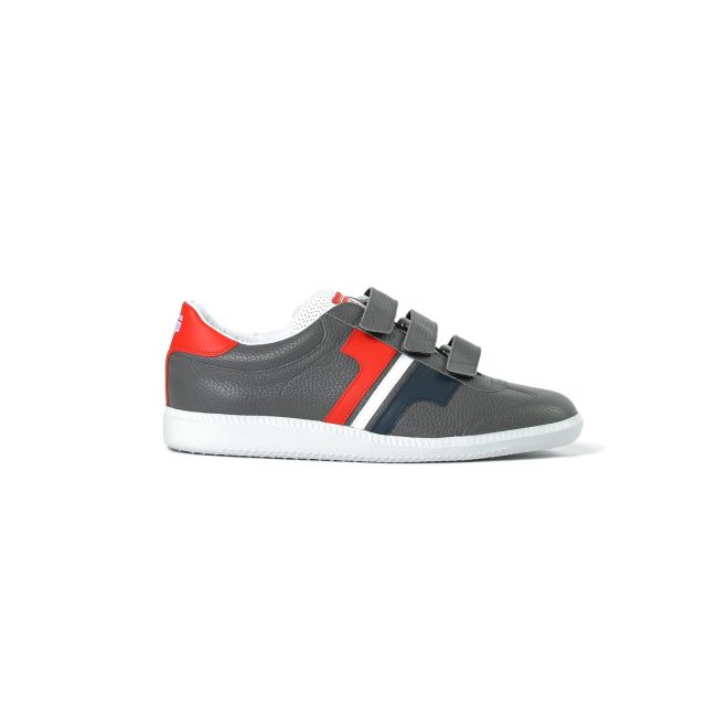 Tisza shoes - Delux - Grey-blue-white-red