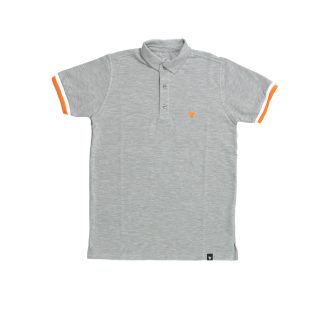 Tisza shoes - Tennis shirt - Gray-orange