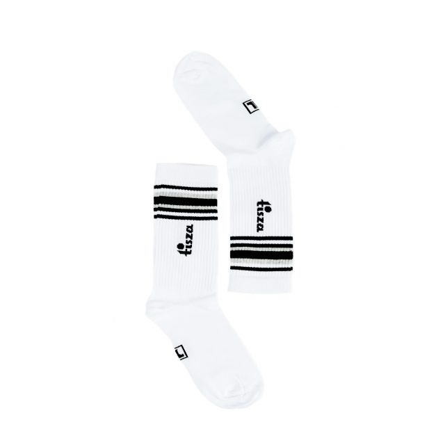 Tisza shoes- Socks- White-black-gray