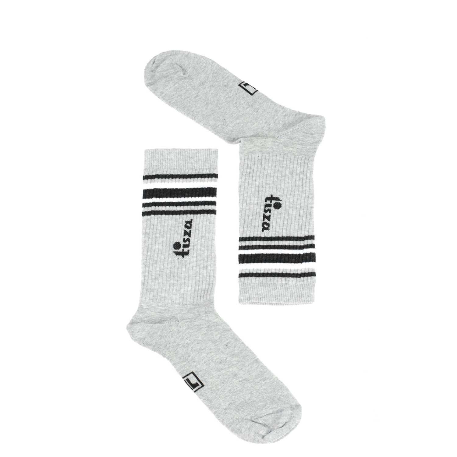 Tisza Shoes - Socks - grey-black-white