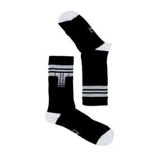 Tisza shoes - Socks -Black- white-grey